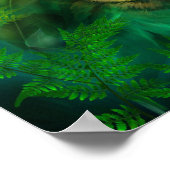 Oerwoud ogen - Poster voor jaguar/afdrukken (Hoek)