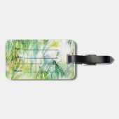 "Oerwoud olifant" Acrylhoudend Bagagelabel (Achterkant horizontaal)