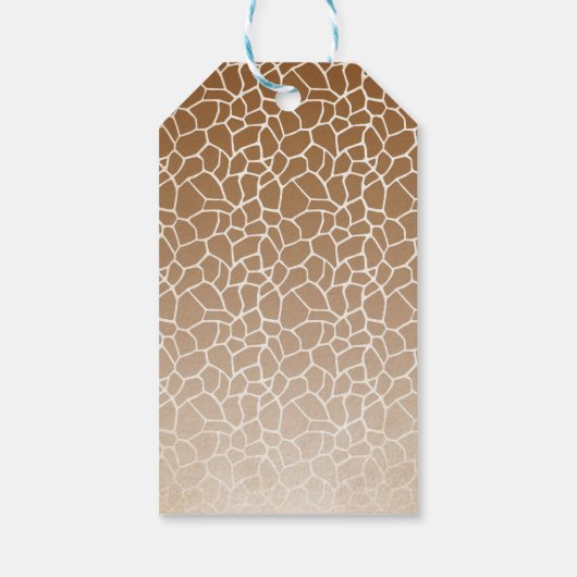 Oerwoud Olifant Baby shower Dank u Labels Cadeaulabel (Achterkant)