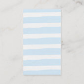 Oerwoud olifant Baby shower luierkaart Informatiekaartje (Achterkant)