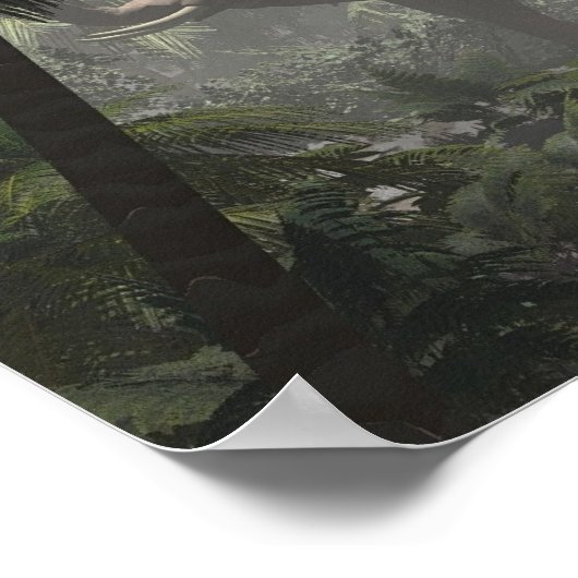 Oerwoud olifant poster (Hoek)