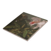 Oerwoud Orchideeën en levende vogels Tegeltje (Zijkant)