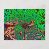 Oerwoud overdag briefkaart (Voorkant)