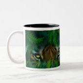 Oerwoud Oyes - Mok Panther & Tiger Art (Links)