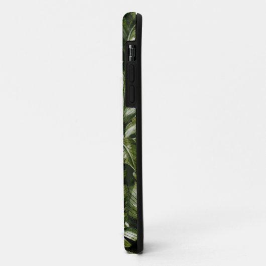 Oerwoud palmbladeren regenwoud bloemen groen Case-Mate iPhone case (Achterkant/links)