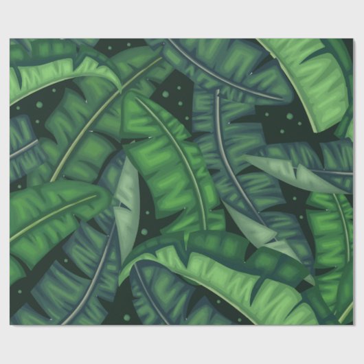 Oerwoud Palms Cadeaupapier (Vlak)