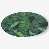 Oerwoud Palms Papieren Bordje (Gekanteld)