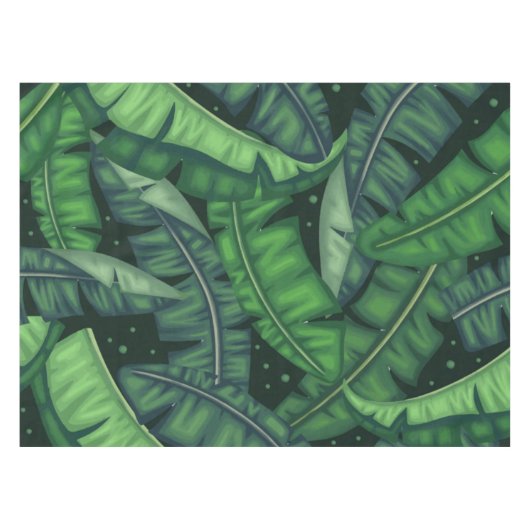 Oerwoud Palms Tafelkleed (Voorkant (Horizontaal))