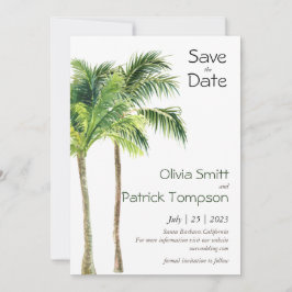 Oerwoud palmwaterverf tropisch