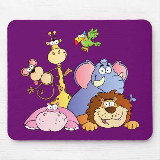 Oerwoud Pals Mousepad Muismat (Voorkant)
