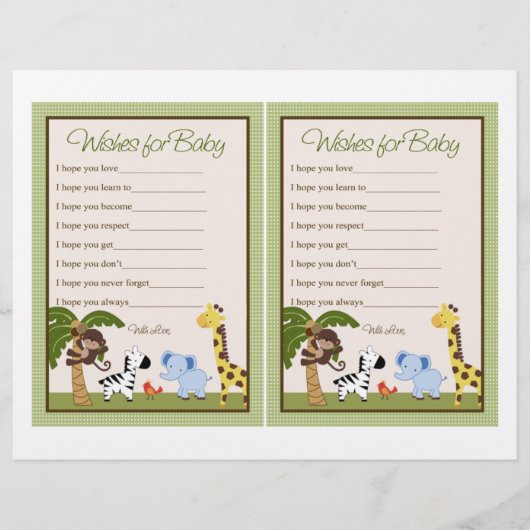 Oerwoud Pals/Safari "Vernissen voor Baby" (Voorkant)