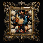 Oerwoud papegaaien Elegant  Victoriaans Boho Tissuepapier