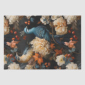 Oerwoud papegaaien Elegant  Victoriaans Boho Tissuepapier (Voorkant)