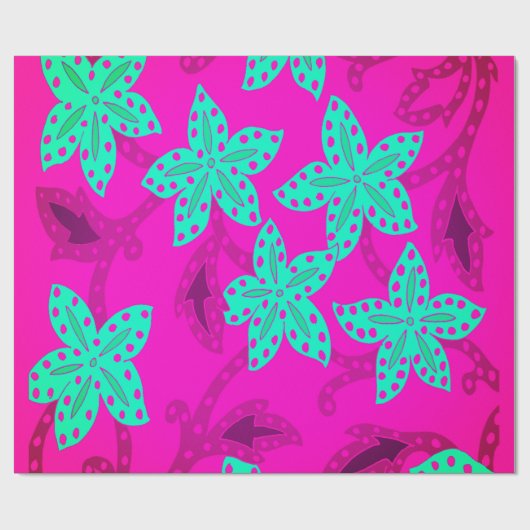 Oerwoud-papier voor het verpakken cadeaupapier (Vlak)