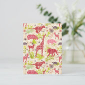 Oerwoud paradijs briefkaart (Staand voorkant)