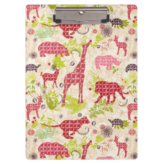 Oerwoud paradijs klembord (Voorkant)