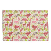 Oerwoud paradijs kussensloop (Achterkant-Rechts)