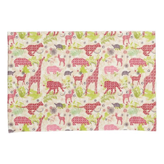 Oerwoud paradijs kussensloop (Voorkant-Rechts)