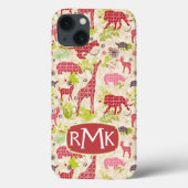 Oerwoud paradijs | Monogram Case-Mate iPhone Case (Achterkant)