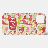 Oerwoud paradijs | Monogram Case-Mate iPhone Case (Achterkant (horizontaal))