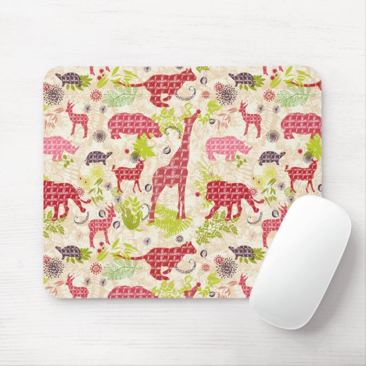 Oerwoud paradijs muismat (Met muis)