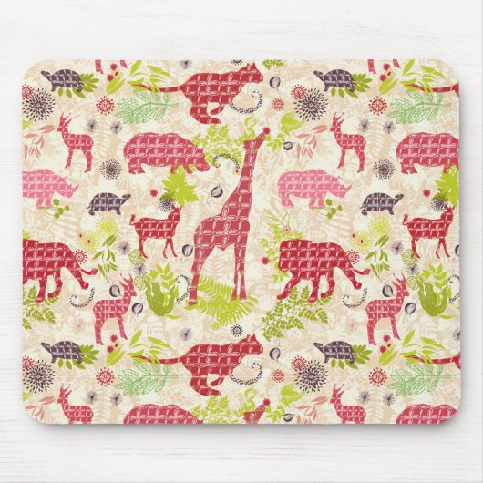 Oerwoud paradijs muismat (Voorkant)