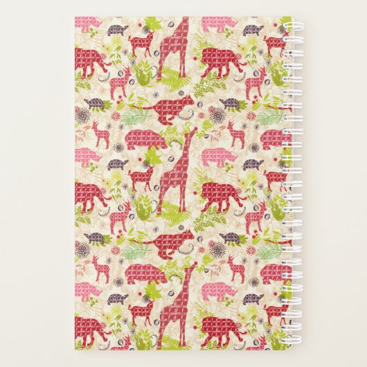 Oerwoud paradijs planner (Achterkant)