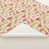 Oerwoud paradijs sherpa deken (3/4)