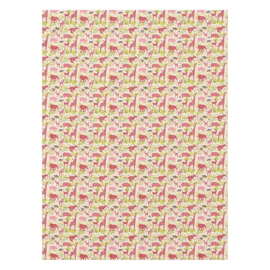 Oerwoud paradijs tafelkleed (Voorkant)