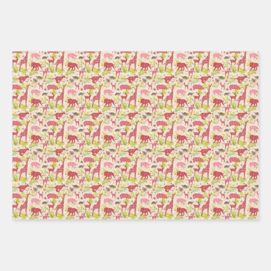 Oerwoud Paradise Inpakpapier Vel (Voorkant)