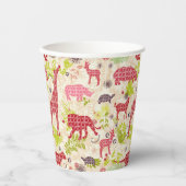 Oerwoud Paradise Papieren Bekers (Voorkant)