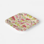 Oerwoud Paradise Papieren Bordje (Gebogen)