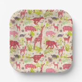 Oerwoud Paradise Papieren Bordje (Voorkant)