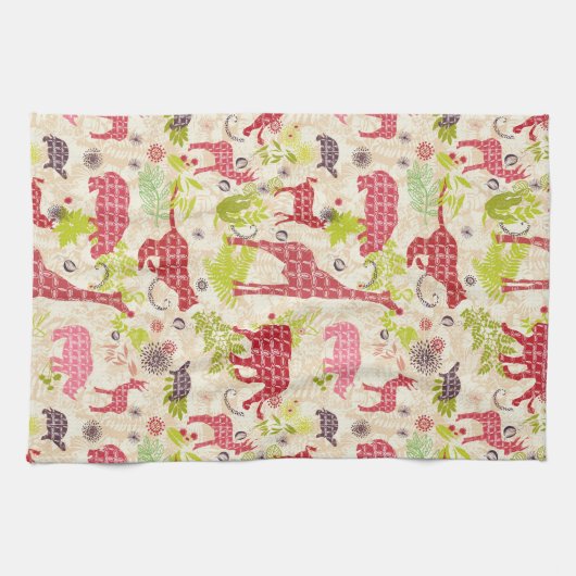 Oerwoud Paradise Theedoek (Horizontaal)