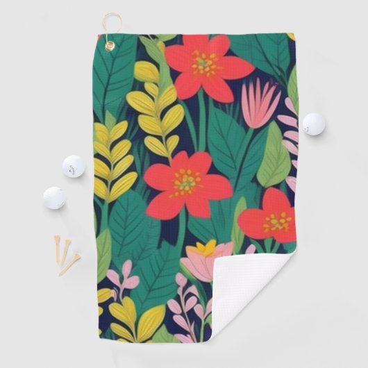 Oerwoud patroon golfhanddoek (Insitu)