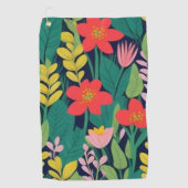 Oerwoud patroon golfhanddoek (Voorkant)