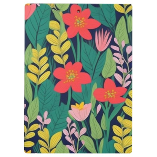 Oerwoud patroon klembord (Achterkant)