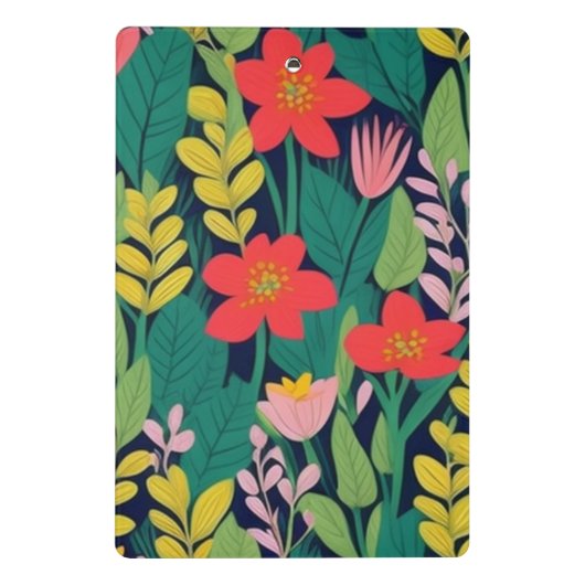 Oerwoud patroon mini klembord (Achterkant)