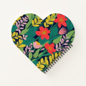 Oerwoud patroon notitieboek (Achterkant)