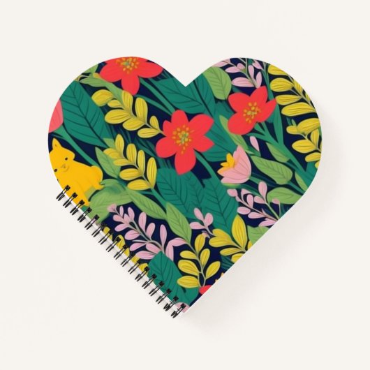 Oerwoud patroon notitieboek (Voorkant)