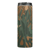 Oerwoud Pattern Camo - Natuur Textuur Thermosbeker (Achterkant)