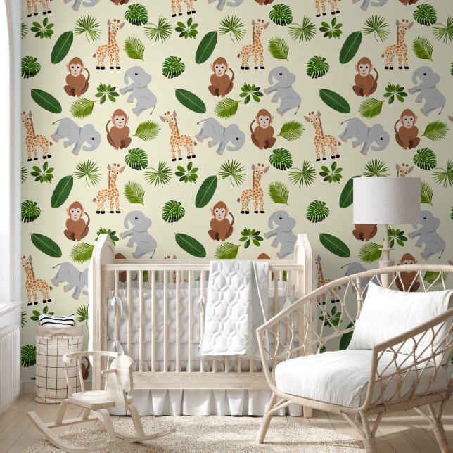 Oerwoud Planten Behang (Kinderen)