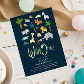 Oerwoud plezier voor het verjaardagsbeest - 1e ver kaart