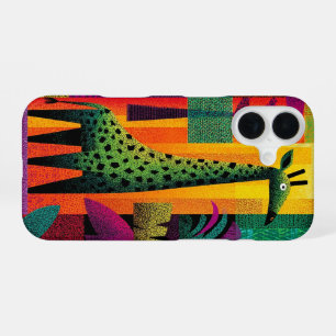 Oerwoud Pop Giraffe Telefoonhoes iPhone 16 Hoesje