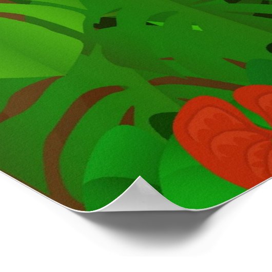 Oerwoud Poster (Hoek)