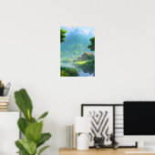 Oerwoud Refuge Poster (Thuiskantoor)