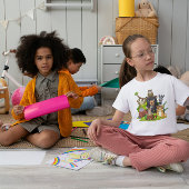 Oerwoud Reis Personaliseer Kinderen Zoo T-shirt