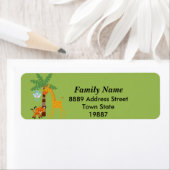 Oerwoud retour Adres Sticker (Insitu)