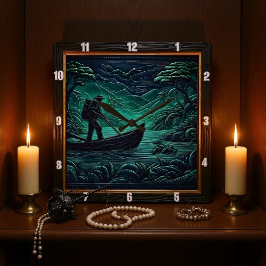 Oerwoud River Expedition Vierkante Klok