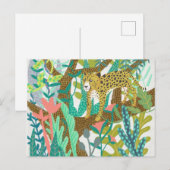 Oerwoud Roar - Cheetah Briefkaart (Voorkant / Achterkant)